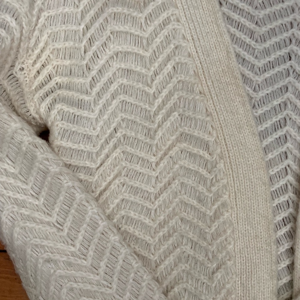 Mossimo Knit Ivory Cardigan - Picture 2 of 5